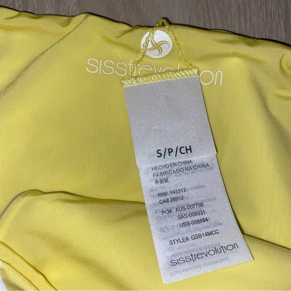 Sisstrevolution Carolyna Cheeky Swim Bottom NWT - Picture 2 of 5